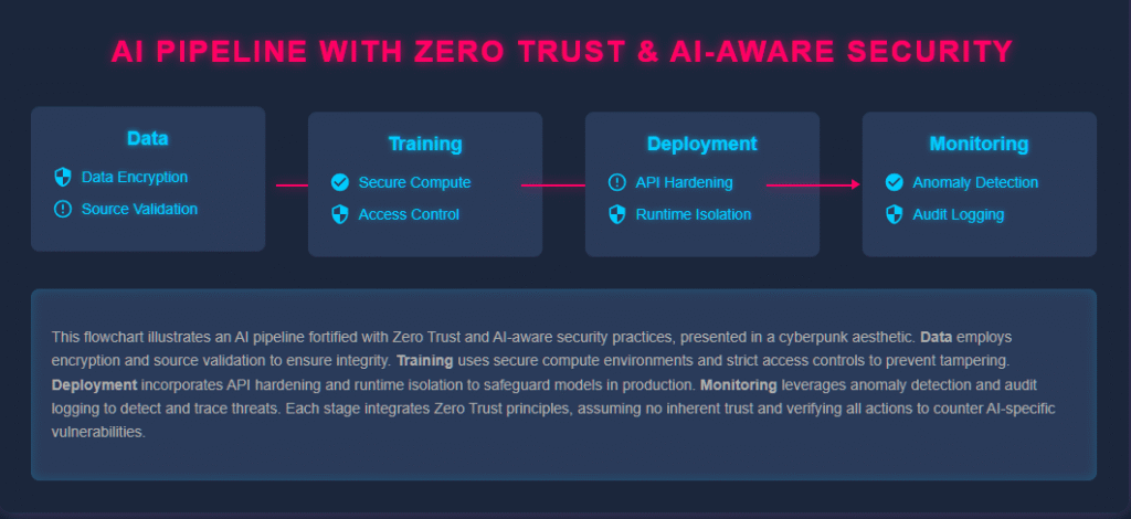 ai pipeline with zero trust